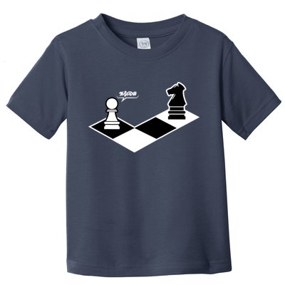 Funny Retro Chess Gift Chess-Player Toddler T-Shirt