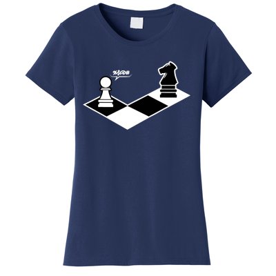 Funny Retro Chess Gift Chess-Player Women's T-Shirt