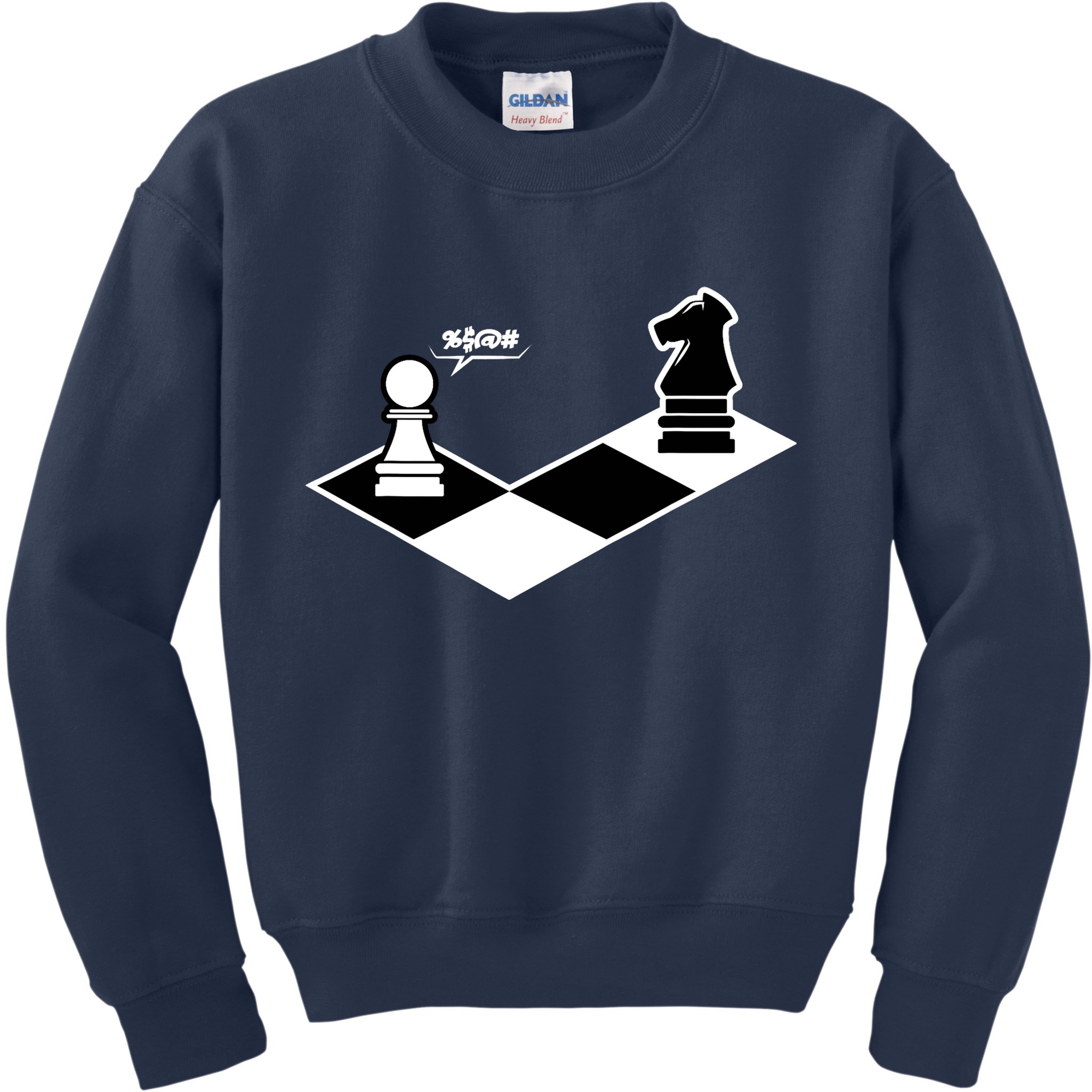 Funny Retro Chess Gift Chess-Player Kids Sweatshirt