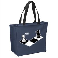 Funny Retro Chess Gift Chess-Player Zip Tote Bag