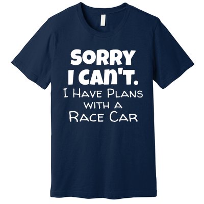 Funny Race Car Dirt Track Racing Lover Fan Premium T-Shirt