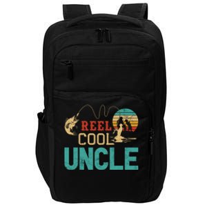 Fishing Reel Cool Uncle Father’S Day Gift Fisher Uncle Cool Gift Impact Tech Backpack