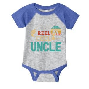 Fishing Reel Cool Uncle Father’S Day Gift Fisher Uncle Cool Gift Infant Baby Jersey Bodysuit