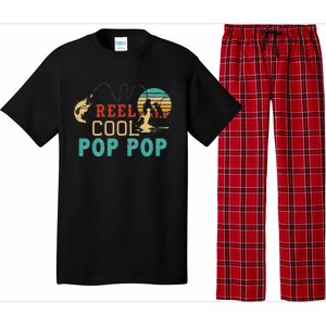 Fishing Reel Cool Pop Pop Father’s Day Gift For Fisherman Pajama Set