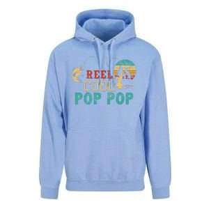 Fishing Reel Cool Pop Pop Father’s Day Gift For Fisherman Unisex Surf Hoodie