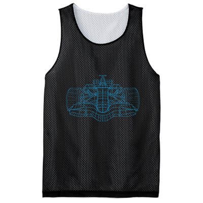Formula Racing Car Drawing Racing Fan Mechanic Engineer Mesh Reversible Basketball Jersey Tank