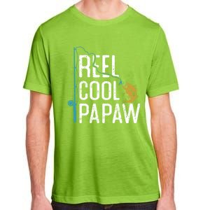 Fishing Reel Cool Papaw Father’S Day Gift Fisher Papaw Meaningful Gift Adult ChromaSoft Performance T-Shirt