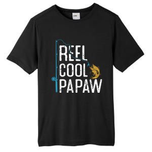 Fishing Reel Cool Papaw Father’S Day Gift Fisher Papaw Meaningful Gift Tall Fusion ChromaSoft Performance T-Shirt