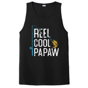 Fishing Reel Cool Papaw Father’S Day Gift Fisher Papaw Meaningful Gift PosiCharge Competitor Tank