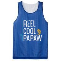 Fishing Reel Cool Papaw Father’S Day Gift Fisher Papaw Meaningful Gift Mesh Reversible Basketball Jersey Tank