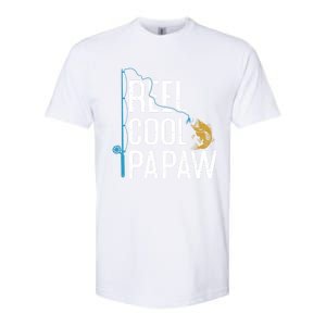 Fishing Reel Cool Papaw Father’S Day Gift Fisher Papaw Meaningful Gift Softstyle CVC T-Shirt