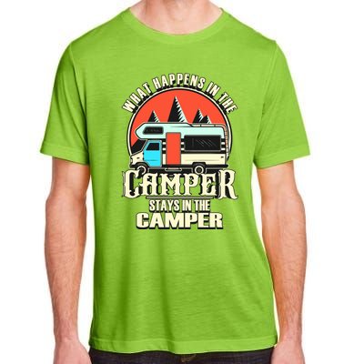 Funny Rv Camper Recreational Vehicle Van Life Camping Meaningful Gift Adult ChromaSoft Performance T-Shirt