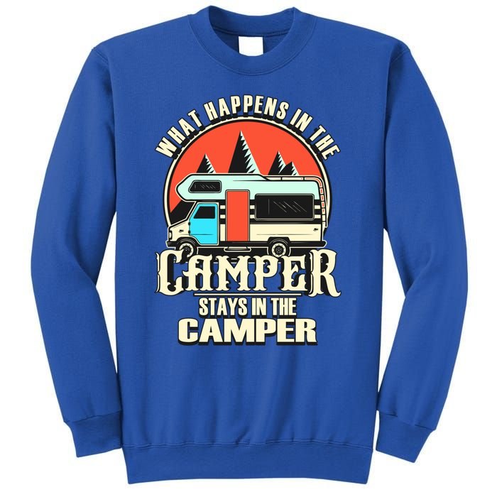 Funny Rv Camper Recreational Vehicle Van Life Camping Meaningful Gift Sweatshirt