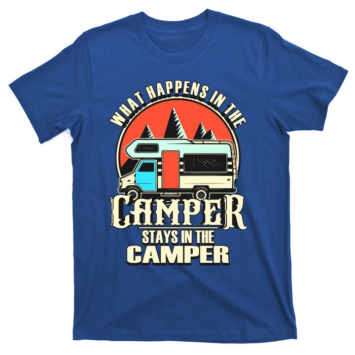 Funny Rv Camper Recreational Vehicle Van Life Camping Meaningful Gift T-Shirt