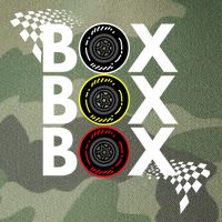 Formula Racing Car Box Box Box Radio Call To Pitbox Car Race Gift Legacy Tie Dye Trucker Hat