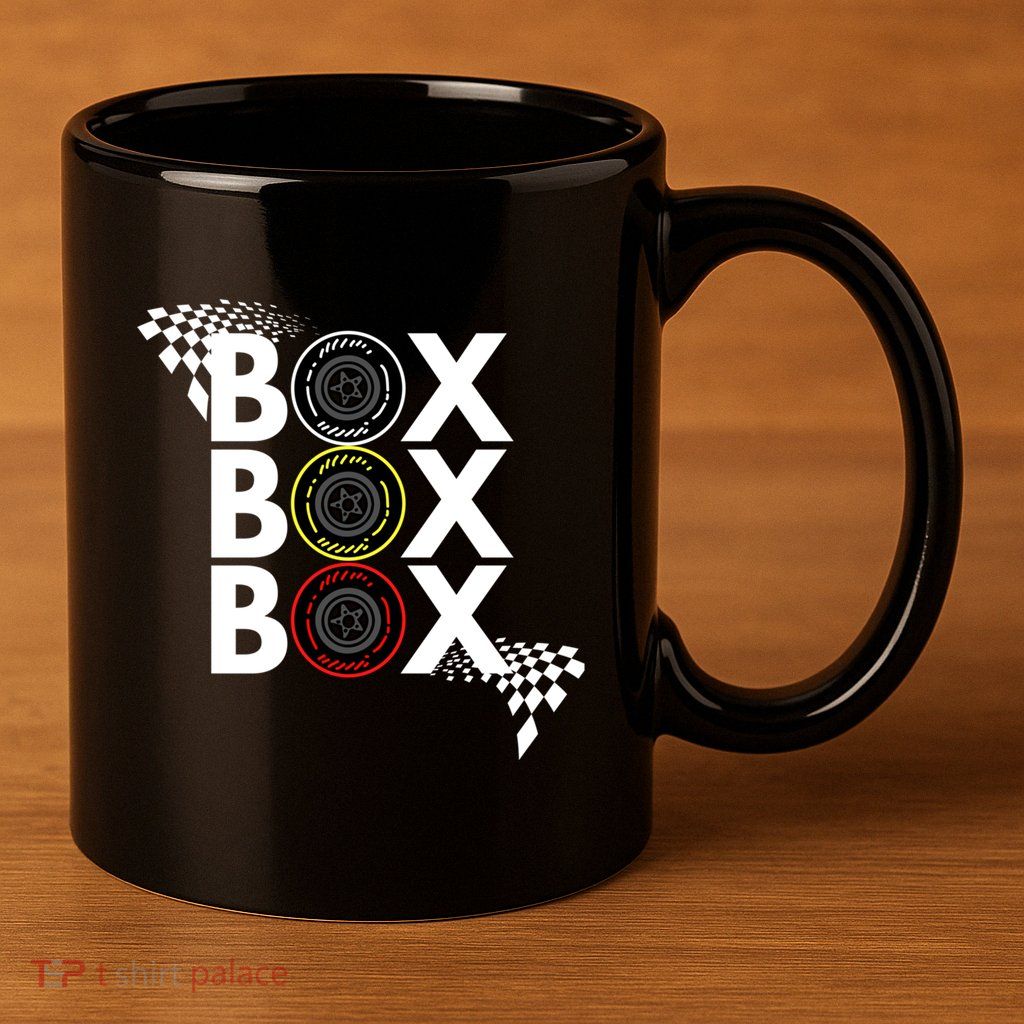 Formula Racing Car Box Box Box Radio Call To Pitbox Car Race Gift 11oz C Handle Ceramic Mug