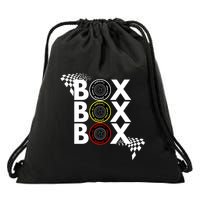 Formula Racing Car Box Box Box Radio Call To Pitbox Car Race Gift Drawstring Bag