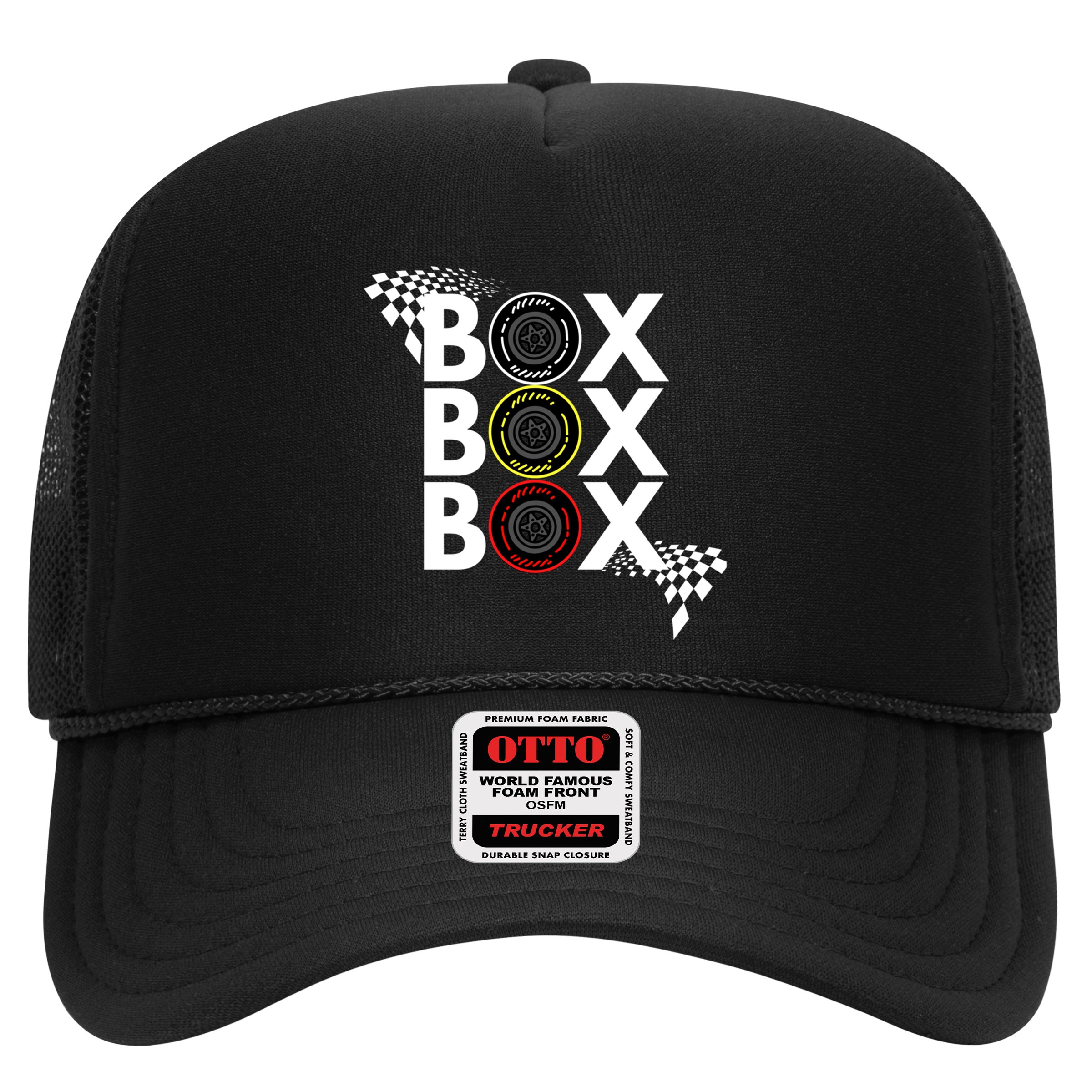 Formula Racing Car Box Box Box Radio Call To Pitbox Car Race Gift Hat