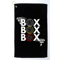 Formula Racing Car Box Box Box Radio Call To Pitbox Car Race Gift Golf Towel