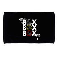 Formula Racing Car Box Box Box Radio Call To Pitbox Car Race Gift Microfiber Hand Towel