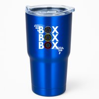 Formula Racing Car Box Box Box Radio Call To Pitbox Car Race Gift Tumbler
