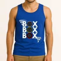 Formula Racing Car Box Box Box Radio Call To Pitbox Car Race Gift Tank Top