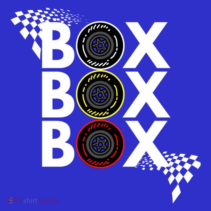 Formula Racing Car Box Box Box Radio Call To Pitbox Car Race Gift Toddler T-Shirt
