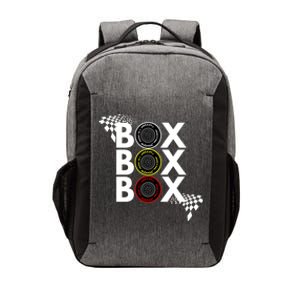 Formula Racing Car Box Box Box Radio Call To Pitbox Car Race Gift Vector Backpack