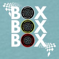 Formula Racing Car Box Box Box Radio Call To Pitbox Car Race Gift Sueded Cloud Jersey T-Shirt