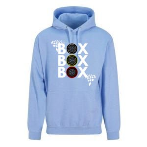 Formula Racing Car Box Box Box Radio Call To Pitbox Car Race Gift Unisex Surf Hoodie