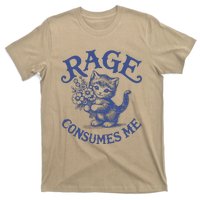 Funny Rage Consumes Me Cat Meme T-Shirt