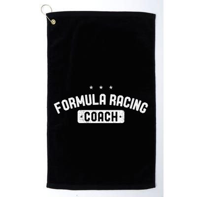 Formula Racing Coach Vintage Formula Racing Gift Golf Towel