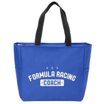 Formula Racing Coach Vintage Formula Racing Gift Zip Tote Bag