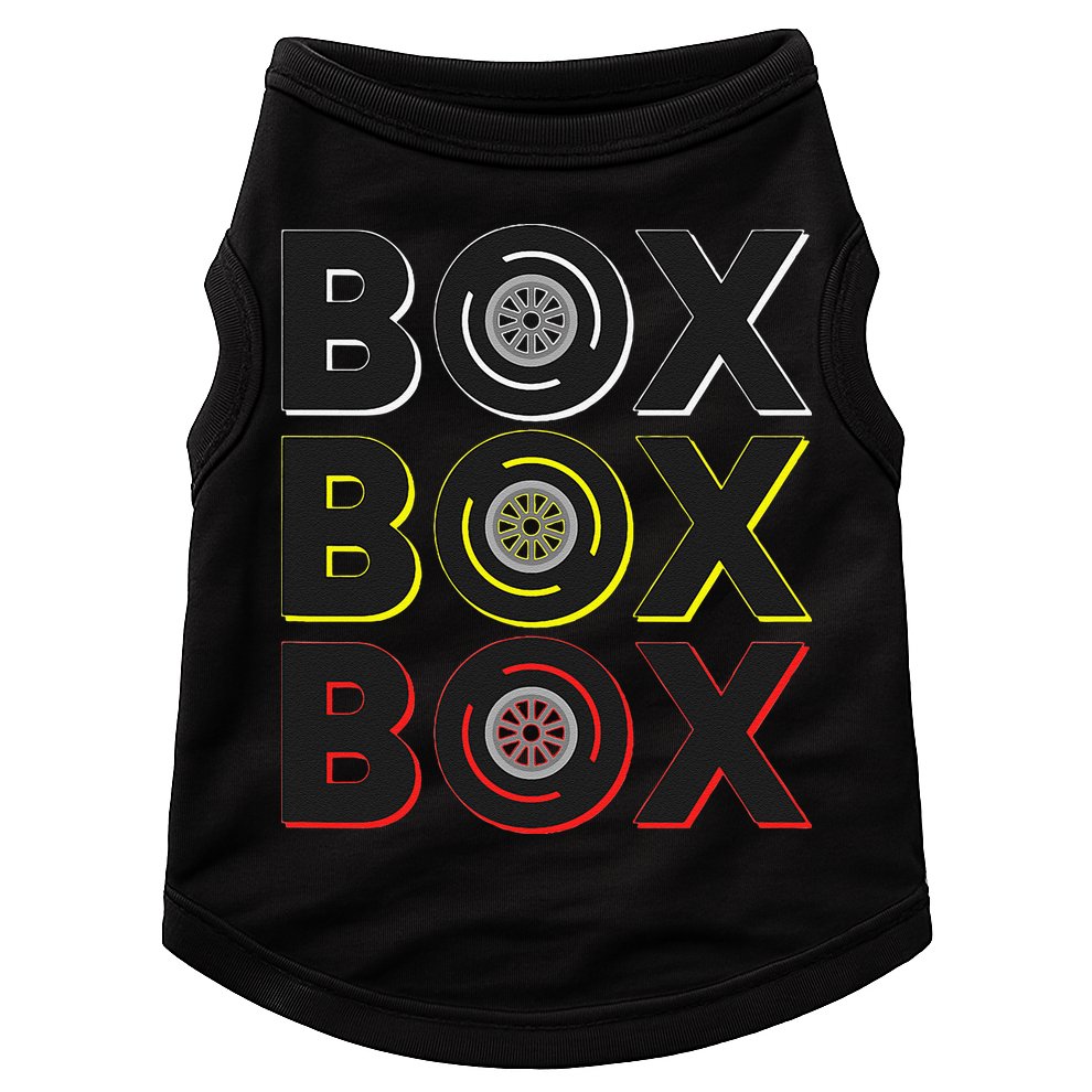 Formula Racing Car Radio Call Classic Fit Doggie Tank