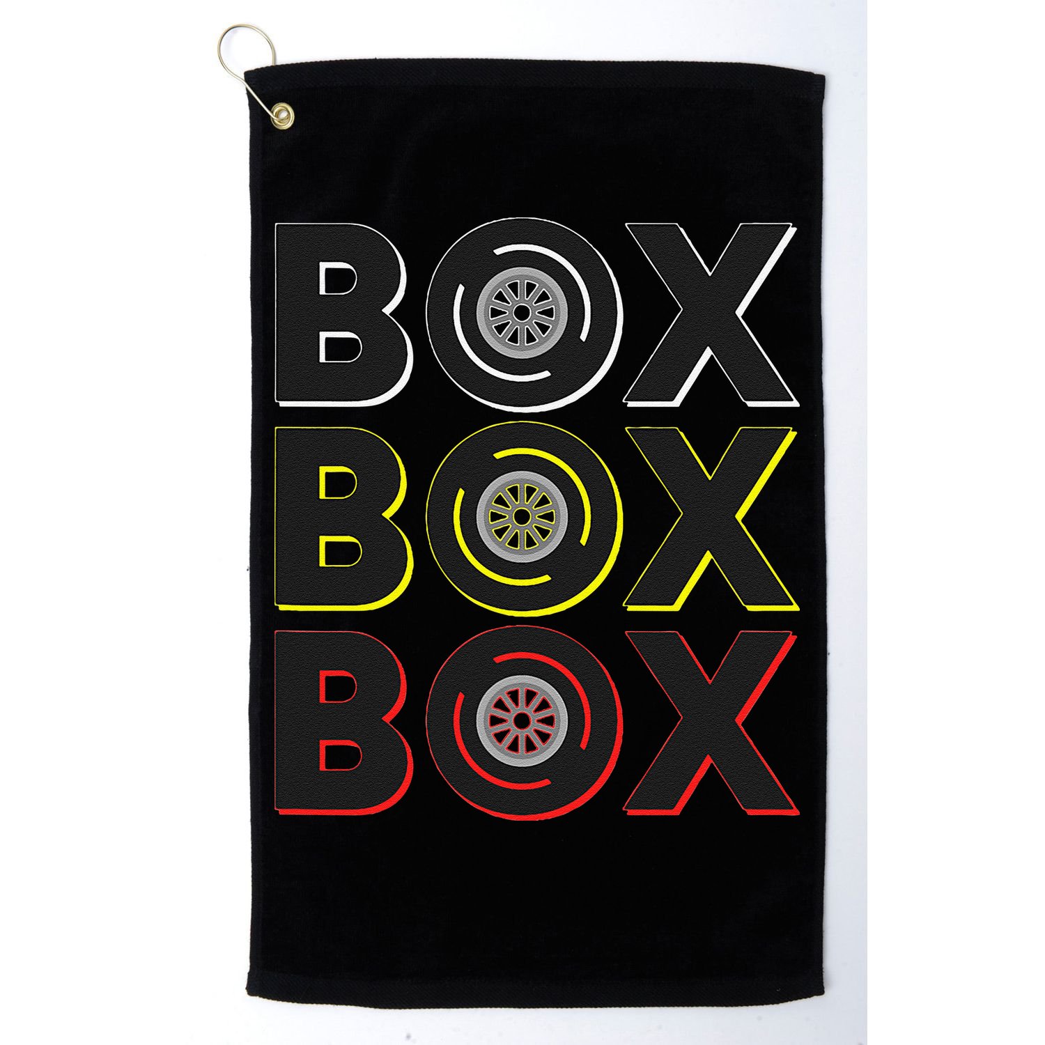 Formula Racing Car Radio Call Classic Fit Golf Towel