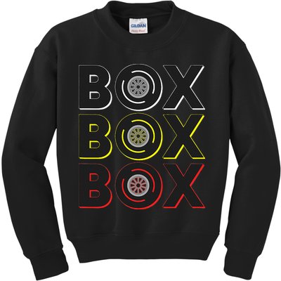 Formula Racing Car Radio Call Classic Fit Kids Sweatshirt
