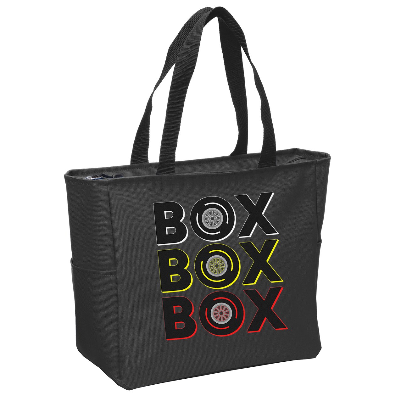 Formula Racing Car Radio Call Classic Fit Zip Tote Bag