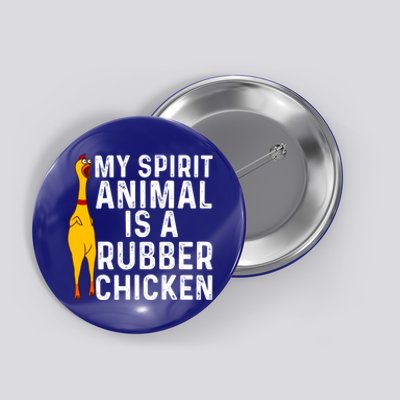 Funny Rubber Chicken Gift Men Women Rubber Chicken Costume Gift Button