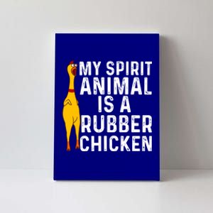 Funny Rubber Chicken Gift Men Women Rubber Chicken Costume Gift Canvas