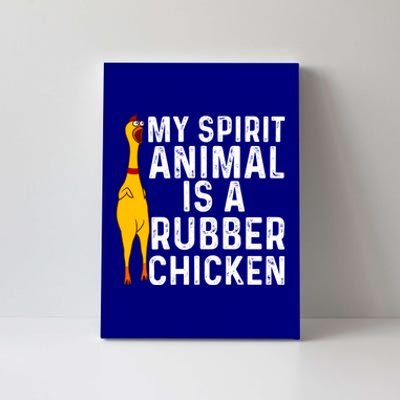 Funny Rubber Chicken Gift Men Women Rubber Chicken Costume Gift Canvas