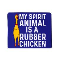 Funny Rubber Chicken Gift Men Women Rubber Chicken Costume Gift Mousepad