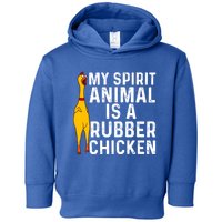 Funny Rubber Chicken Gift Men Women Rubber Chicken Costume Gift Toddler Hoodie