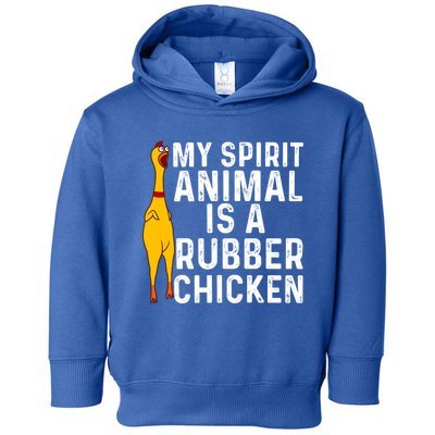 Funny Rubber Chicken Gift Men Women Rubber Chicken Costume Gift Toddler Hoodie