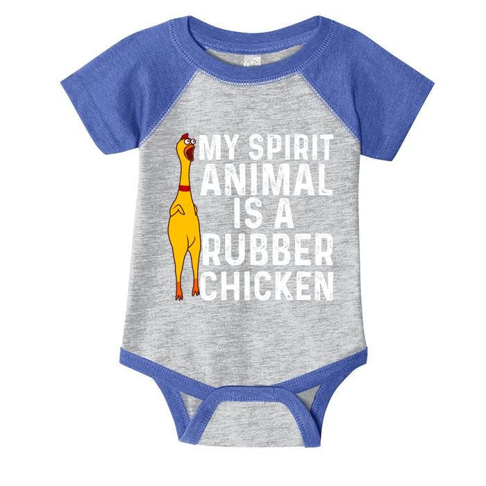 Funny Rubber Chicken Gift Men Women Rubber Chicken Costume Gift Infant Baby Jersey Bodysuit