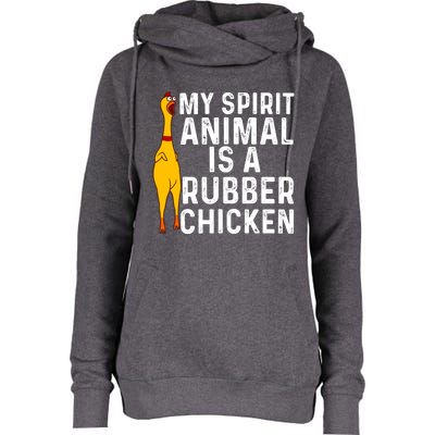 Funny Rubber Chicken Gift Men Women Rubber Chicken Costume Gift Womens Funnel Neck Pullover Hood