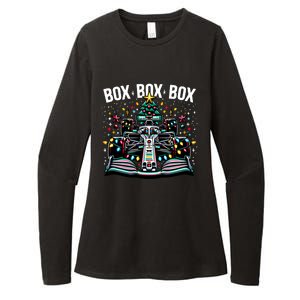 Formula Racing Car Box Box Radio Call Fun Christmas Tree Funny Gift Womens CVC Long Sleeve Shirt