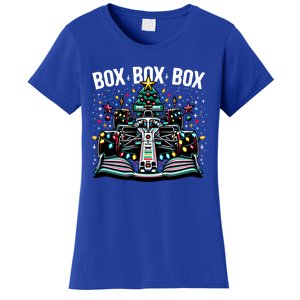 Formula Racing Car Box Box Radio Call Fun Christmas Tree Funny Gift Women's T-Shirt