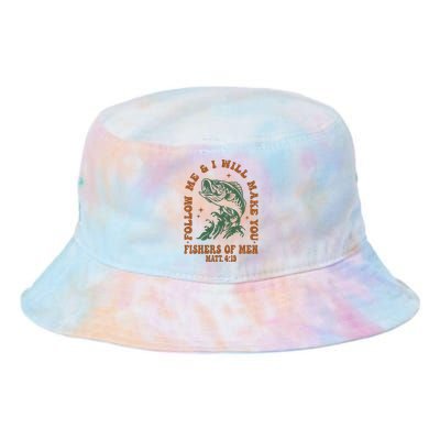 Fishers Retro Christian Bible Christian Dad Tie Dye Newport Bucket Hat