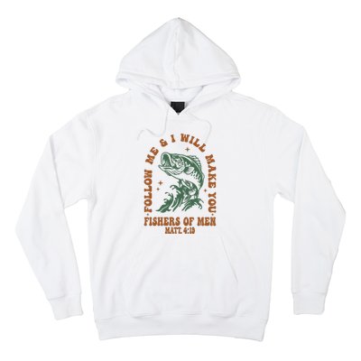 Fishers Retro Christian Bible Christian Dad Hoodie