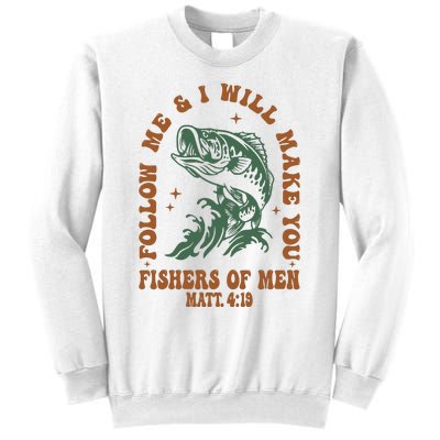 Fishers Retro Christian Bible Christian Dad Sweatshirt